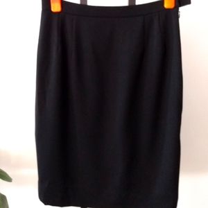 Oscar de la Renta blacked pencil shirt